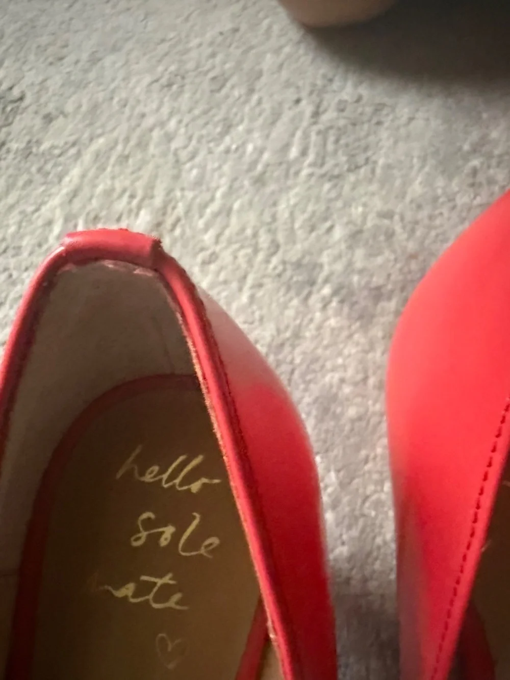 Banana Republic Women's Leather Pink Pointed Heels w/ Tassel Detail, 8.5, New